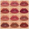 Lipstick OTWOO 12pcs Velvet Liquid Lip Gloss Matte Pigment Waterproof Longlasting 12 Colors Tint For Women Makeup 230809