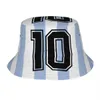 Cappelli larghi cappelli a secchio Stile Argentina numero 10 cappello da secchio da donna uomo pieghevole Cappelli da pesca escursionistici Hot Summer Beach Goesaway Waskewwear HKD230810