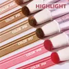 Лицо жидкое румяна натуральные кремовые щеки Peach Blush Makeup Multi-Use Stick Contour Contour Blush Commetic