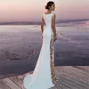 Casual Dresses Chic Women Party Birthday Dress 2023 I White Hollow Lace Applique Long Robe Luxury Female Graduation Glows