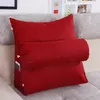 5 Couleur Stéréo Wedge Forme Dossier Oreiller Taille Coussin Lavable Coton Lin Canapé Coussins Lit Repos Maternité Chaise Longue Coussins2618