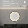 Lampa ścienna lampy księżycowe nordyc nowoczesne kreatywne przejście bez okablowania z sofą do salonu sofa tła dekoracja