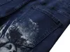 Stretch jeans stampato in 3D Modello di personalità Fashion Casual Slim pantaloni in denim per uomo designer jeans maschi pantaloni pantaloni pantaloni top sell #03