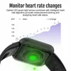 Y68 D20 Smartwatch Fitness Bilezik Kan Basıncı Kalp Hızı Monitör Pedometre Kardiyo Bilezik Erkekler Kadınlar IOS için Akıllı İzle