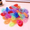 Small Size Baby Girl Coil Tie Telephone Wire Coil Elastic Band Children Toddler Hairband Ponytail Holder AccessoriesZZ