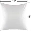 16 Throw Cotton Pillow Case 18x18 Inch Stylish Cushion Case Home Decorative Pillow Cover for Couch Sofa Bed Chair Two Sided243H