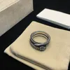 Tasarımcılar Ring Fashion Women Adam Mücevherler Hediyesi S Diamond Sier Yüzük Tasarımcı Çift Takı Hediyeleri Basit Kişiselleştirilmiş Stil Parti Doğum Günü Hediyeleri