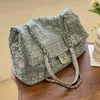 Sequined Designer кошелек и сумочки Цепи Винтажные плечи женщин мини -мешок для кросс -кузова сумка