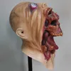 Zombie Latex Mask Mask Mask Mask Face Walking Dead Halloween Actume Assume Props HKD230810