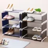 Storage Boxes Bins 345layer Shoe Rack Multifunctional Organizer Household Cloth Simple Easy To Assemble Dormitory Home Provincial Space 230810