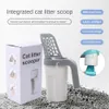 Other Cat Supplies Litter Shovel Scoop Filter Clean Toilet Garbage Picker Box Self Cleaning Accessory 230810