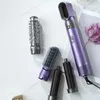 5-in-1 Hair Dryer Brush Set - Negative Ionic Hot Air Brush, Volumizer, Curler, Straightener & Interchangeable Brush Heads!