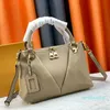 Tote Bag Designer Handbag Women Crossbody Bags Leather Imprinted Letters Removable Strap Golden Hardware Zipper Closure Handbags Purse