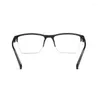 Sunglasses Ultralight Square Half Frame Reading Glasses Presbyopic Men Women 0.75 1 1.25 1.5 1.75 2 2.25 2.5 2.75 3-4