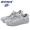 Klänningsskor bona sommar sneakers andningsbara män casual skor mode män skor tenis masculino vuxeno sapato masculino män fritid sko 230809