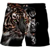 Pantalones cortos para hombre The Swimming Board Retro Seal Lion Washed Fast Dry Heavy Beach