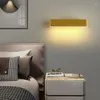 Wandlamp Modern Licht LED Aluminium 360° Draaibaar Voor Wonen Studeerkamer Slaapkamer Nachtkastje Hal Gangpad Creatief ontwerp
