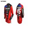 サイクリングシャツのトップカスタムMoto Mtb Motocross Jersey Enduro Maillot CiclismoダウンヒルオートバイバイクジャージーBMX DHサイクリング自転車ジャージー230810