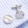 Boutons de manchette 2PCSÉlevez votre style avec notre ensemble de pinces à cravate et de boutons de manchette chic Parfait pour les mariages Autres occasions formelles 230809