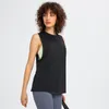 Active Shirts ZenYoga OCEAN Jacquard Loose Yoga Sport Vest Women Hip Length Ultra Light Training Workout Tank Tops Fitness Sleeveless