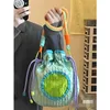Shoulder Bags Dopamine Bag with Skirt Egg Accessories Large Capacity Cute Cross Body Summer American Underarm for Women