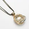 Hänghalsband shifeel 2023 mode utsökta pärlhalsband multi-skikt plätering pärlor långa och smycken grossistkvinnor
