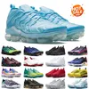 vapormax plus Classique Megatron Bumblebee Hommes Chaussures De Course pour Femmes GRAPE Hyper Blue Jeu Royal Hommes Femmes Noir Volt Vert Baskets De Sport Taille 36-45