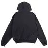 Mäns plus size hoodies tröjor 23fw uk haj broderi män vintage pullover hoodie höst vinter casual streetwear hooded tröja