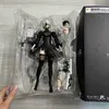 Play Arts Kai NieR Automata 2 Type B Action Figure DX Deluxe Edition Movable PVC Figure Doll Toy Model Birthday Gifts T230810