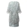 Plus Size Dresses Dress For Women 2023 Lace Bodycon Oversize Party Evening Elegant Luxury Celebrity Vestidos