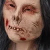 Witch Mask Horror Grimace Mask Old Lady Old Babcia Old Man Iatex Hebor Devil Old Lady Mask Supply HKD230810