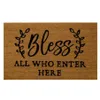 Carpets Outside Entrance Doormat Rug With Sayings Farm-house Coir Welcome Mat For The Front Door Decor Carpet Kitchen Decorative187D