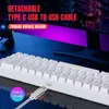 68 клавиш игровую клавиатуру USB -проводная портативная 20 RGB -клавиатура для Windows Laptops Computer