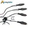 Bike Lights E bike 48V 60V Electric Bicycle Waterproof Cable Light Set Front Rear Flashing Dynamic Turn Signals Scooter Accessories Light HKD230810