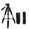 Tripods ZOMEI Q111 Aluminium Professional Portable Travel Aluminum Camera Tripod Pan Head for SLR DSLR Digital Camera 230809