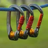 Blokowanie ochrony rockowej Karabiner MountaineEequipment D-Climbing Akcesoria koła pasowe haczyk Beakarabiner Bezpieczeństwo Burek kempingowy HKD230811