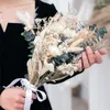 Decorative Flowers Dried Wedding Bouquets For Bride Fleur Mariag Bridesmaid Bouquet Eucalyptus Vase Arrangement Bohe Home Decor