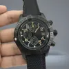 2022 NOWOŚĆ GENETSWATCH SPORTS VK Japan Quartz Movement Multifunkcjonalny chronograf Black Steel Nylon Pasp Męski Watch9029402