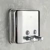 Liquid Soap Dispenser Dispensers 1500 ml rostfritt stål väggmontering Kök badrum tvättstuga schampo z-1500 ml