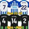Mitoma 23 24 Ansu Fati Bhafc Soccer Jerseys Gross 2023 2024 Wellbeck Seagull Football Shirt March Propper Lamptey Ferguson Causedo Men Kids Kit