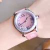 Women Women Watch Laterient Dial Quartz Movement Leather Strap Sapphire Montre de Luxe Fashion Wristwatch 30mm 33mm 36mm