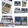 Card Games 126pcs/Lot Magic Game Die Cards of English Version Matte Board Collection Custom TCG Classics Drop Delie