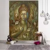 Tapestries Tapestry Indian Buddha Meditation Home Decoration Wall Hanging Hippie Bohemian Mandala Aesthetics Room Decoration