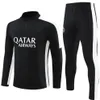 Switch Jacket Suitsuit 2023 2024 بدلة تدريب كرة القدم ذات الأكمام الطويلة Sweatshirt 23/24 Maillot de Foot Psgs الركض Chandal Futbol Men Kits Kits