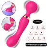 Vuxna leksaker AV Magic Wand Massage G-Spot Vibrator Clitoral Stimulator Kvinnlig onani Dildos Vibrator för kvinnor laddningsbara 230810