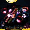 Giocattoli di Halloween 5 pezzi LED Bracciale luminoso Kid pirata Birthday Birthday Ospite Giveaways Carnival Gift Ghost Ghost Halloween Decorazioni per bambini Toy 230810