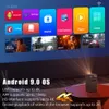 프로젝터 Byintek P20 3D 4K Cinema 1080P Smart Android Wi -Fi LED DLP 홈 시어터 야외 휴대용 미니 프로젝터 230809