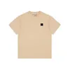 Stone Jacket Island 2023 T-shirt de créateur pour hommes T-shirt pour femme Lettre brodée Chemise d'été à manches courtes T-shirt ample pour hommes Taille M-XXXL Stone-Island Jacket