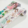 Confezione regalo 5M Summer Fashion Leisurely Girl Olio speciale PET Washi Tape e adesivo fustellato Decorazioni fai da te Scrapbooking Journal Materiale collage