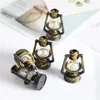 Decorative Objects Figurines 5 10PCS 37x54mm Scale Mini Kerosene Lantern Decor Miniature Oil Lamp Ornaments Fairy Garden AccessoriesHome Decoration 230810